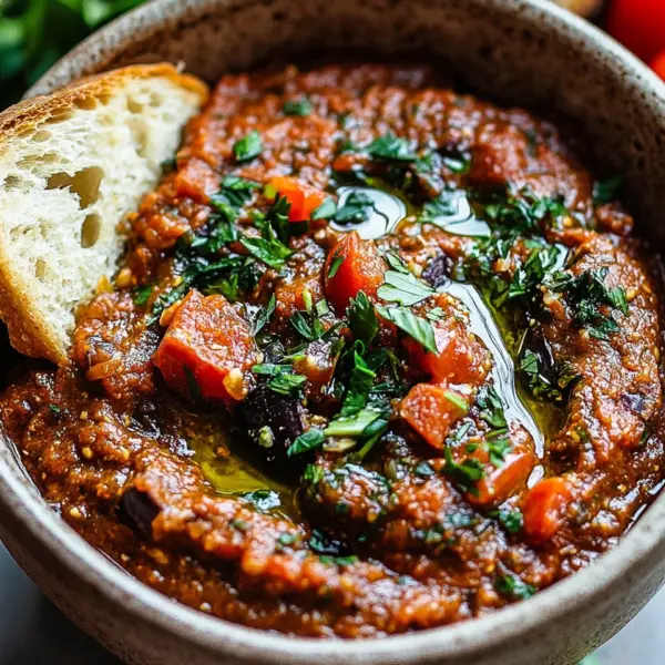 Zaalouk – Marokkanischer Auberginen-Tomaten-Dip