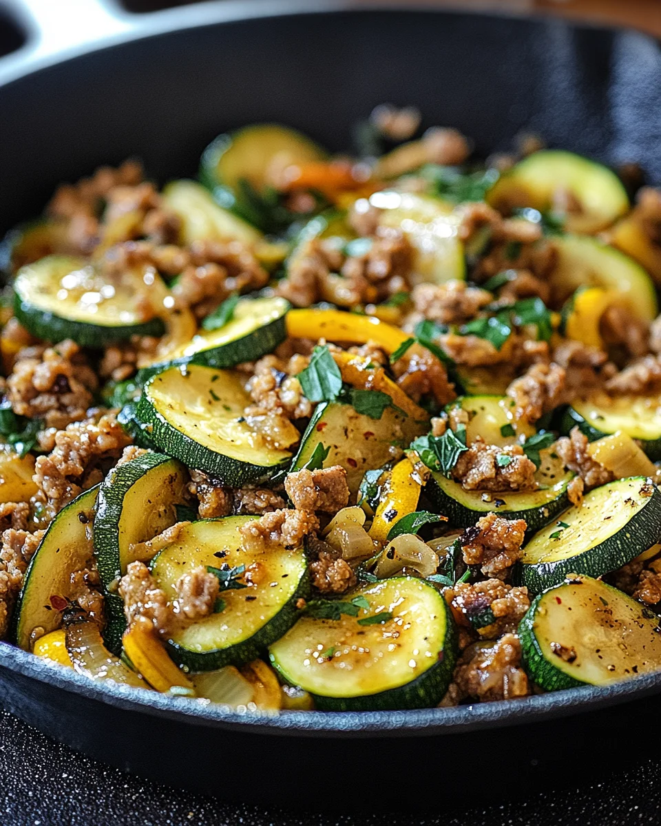 Zucchini-Hack-Pfanne 25 Zucchini-Hack-Pfanne