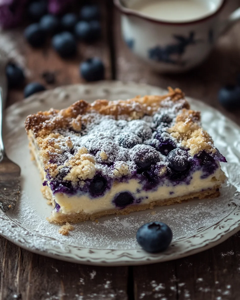 Blaubeerkuchen