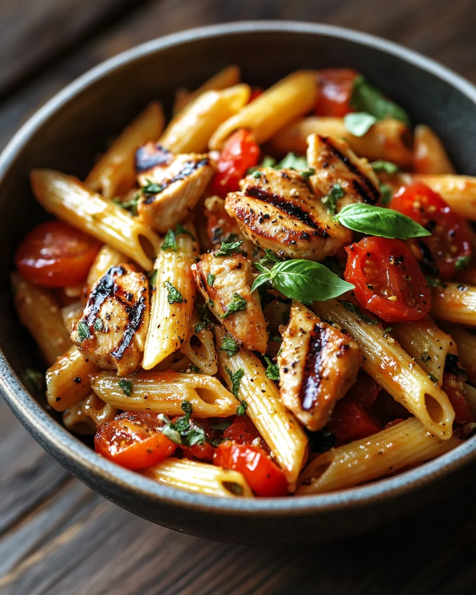 Bruschetta Chicken Pasta