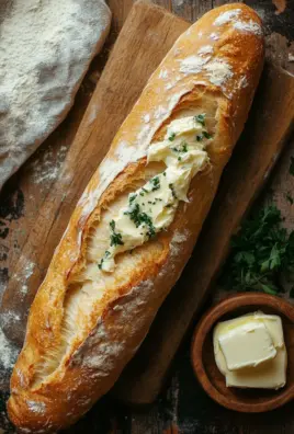 Einfaches Rezept für knuspriges Baguette