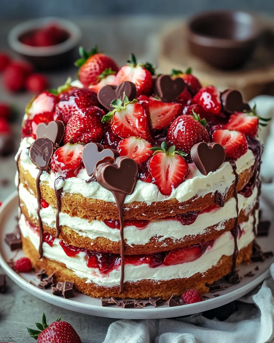 Erdbeertorte