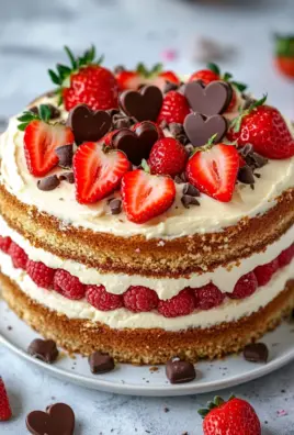 Erdbeertorte mit Joghurtcreme