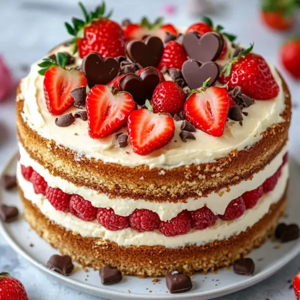 Erdbeertorte mit Joghurtcreme