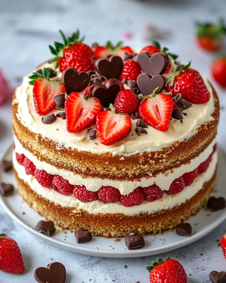 Erdbeertorte mit Joghurtcreme