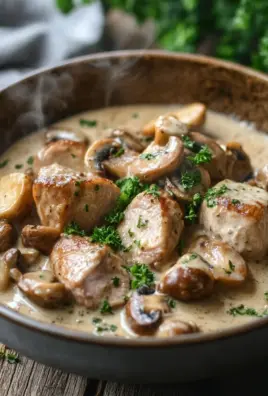 Filettopf mit Champignons 32 Filettopf mit Champignons