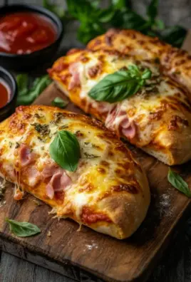 Gefüllte Pizzabrötchen selber machen