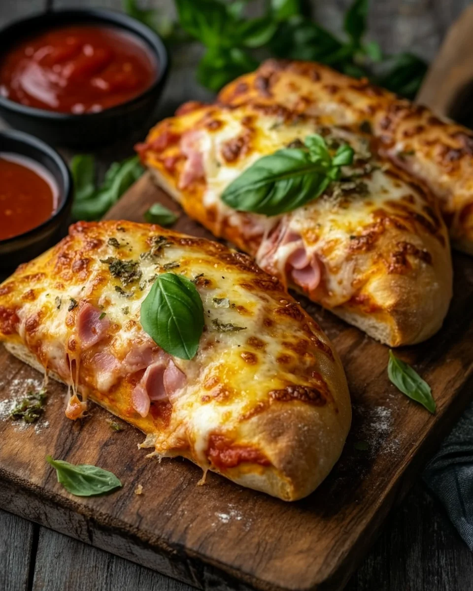 Gefüllte Pizzabrötchen selber machen