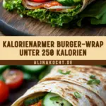 Kalorienarmer Burger-Wrap unter 250 Kalorien 23 Pinterest Hidden Image