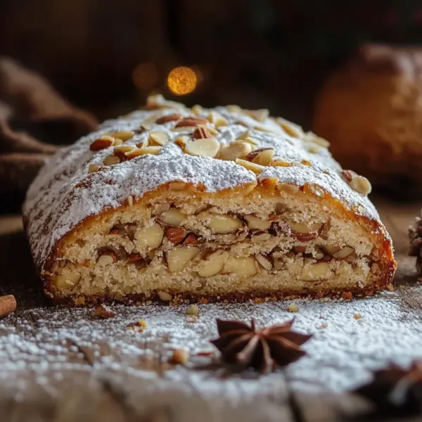 Mandel-Marzipan-Stollen