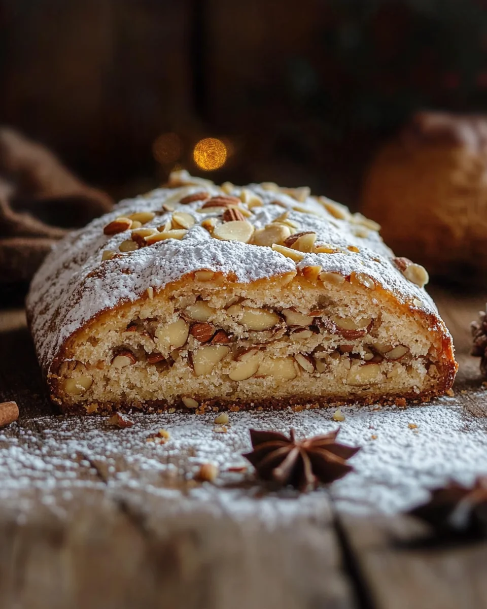 Mandel-Marzipan-Stollen