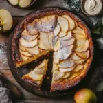 Omas versunkener Apfelkuchen