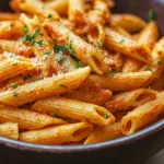 Penne in cremiger Paprikaso&szlig;e