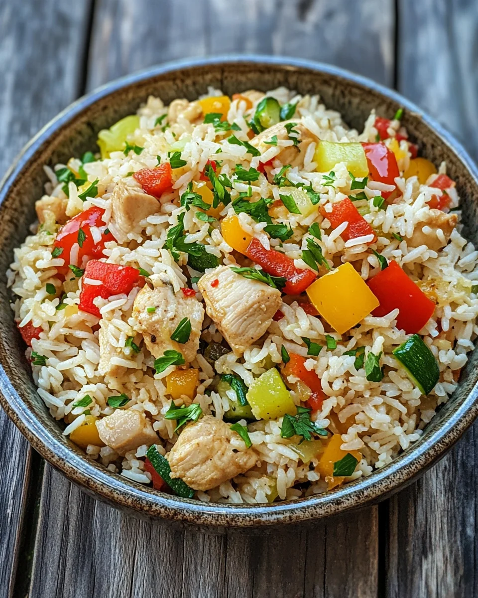 Schnelle Reispfanne mit Hühnchen 21 Schnelle Reispfanne mit Hühnchen