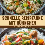 Schnelle Reispfanne mit Hühnchen 18 Pinterest Hidden Image