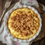 Streuselkuchen mit Pudding