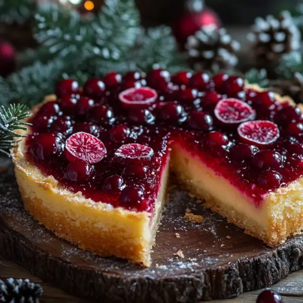 Winterlicher Spekulatius-Hefekuchen mit Marmelade
